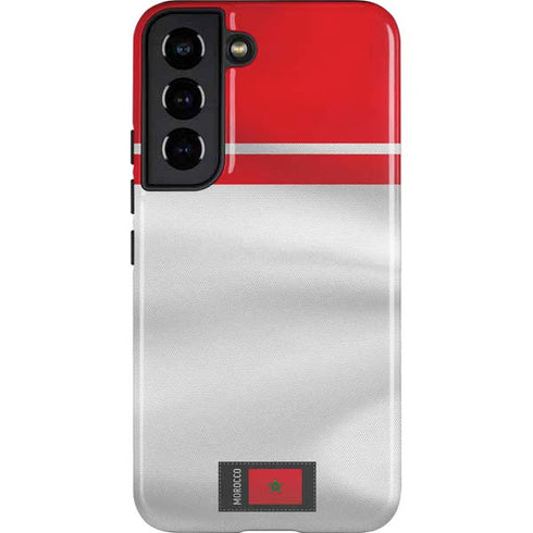Morocco Soccer Flag Galaxy S22 Pro Case